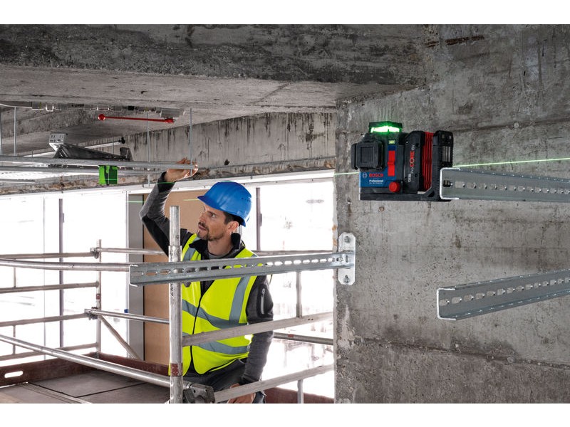 Linijski laser Bosch GLL 18V-120-33 CG v L-BOXX, 0601065100